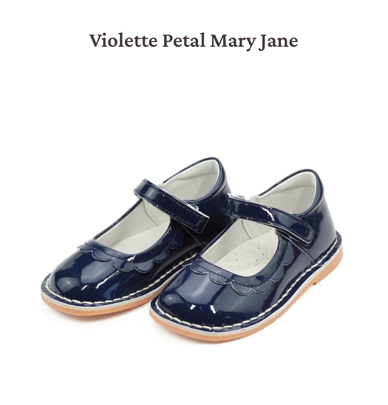 Violette Patent Navy